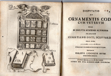 De ornamentis Codicum veterum.