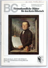 Heimatkundliche Blätter für den Kreis Biberach.