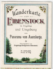 Wanderkarte von Eibenstock.