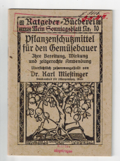 Pflanzenschutzmittel für den Gemüsebauer.