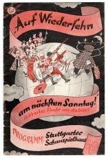 Blätter des Stuttgarter Schauspielhauses.