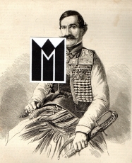 Ivo Rakov Radonitsch, Anführer der Montenegriner in der Herzegowina.