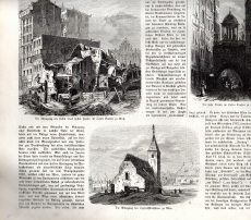 Die Stadterweiterung von Wien.