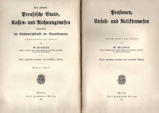 Pensionen, Unfall- und Reliktenwesen.