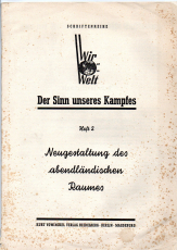 Neugestaltung des abendländischen Raumes.