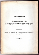 Die Winterversammlung 1906 zu Berlin (Innentitel).