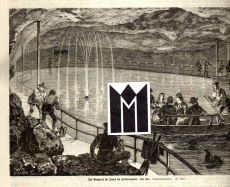 Das Salzwerk im Tural bei Berchtesgaden.