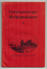 Ludwigsburger Geschichtsblätter.