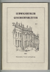 Ludwigsburger Geschichtsblätter.