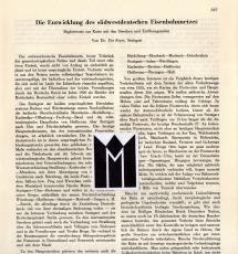 Die Entwicklung des südwestdeutschen Eisenbahnnetzes.