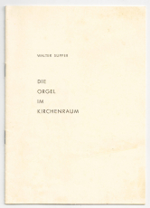 Die Orgel im Kirchenraum.