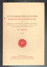 Reciporcity Systems of the Rural Society in the Finnisch-Karelian Culture Area.