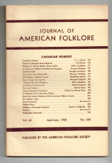 Journal of American Folklore.
