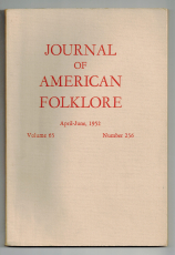 Journal of American Folklore.
