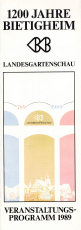 Landesgartenschau 1989.