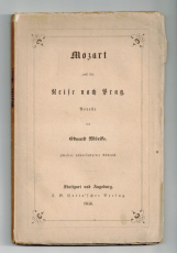 Mozart auf der Reise nach Prag.