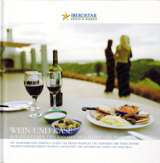 Wein und Käse aus Andalusien, den Kanarischen Inseln und Mallorca.