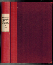 Würzburger Jahrbücher für die Altertumswissenschaft.