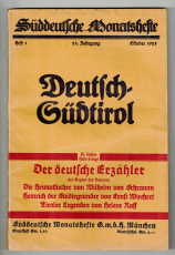 Süddeutsche Monatshefte.