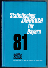 Statistisches Jahrbuch für Bayern 81.