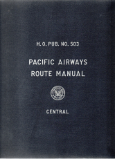 Pacific Airways Route Manual. Central.