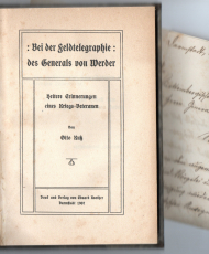 Bei der Feldtelegraphie des Generals von Werder.