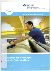 Messungen an Bespannungen laufender Papiermaschinen.