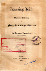 Zoonomische Briefe.