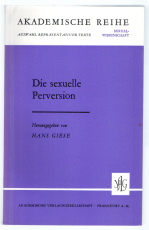 Die sexuelle Perversion.