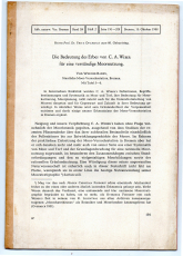 Die Bedeutung des Erbes von C. A. Weber für seine verständige Moornutzung.