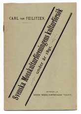 Svenska Mosskulturföreningens kulturförsök under ar 1891.