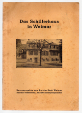 Das Schillerhaus in Weimar.