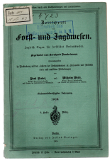 Zeitschrift für Forst- und Jagdwesen.
