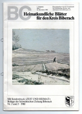 Heimatkundliche Blätter für den Kreis Biberach.