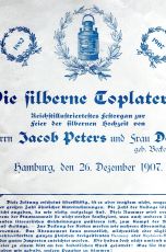 Die silberne Toplaterne.