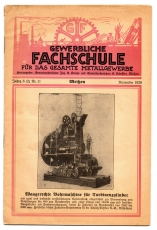 Gewerbliche Fachschule für das gesamte Metallgewerbe.