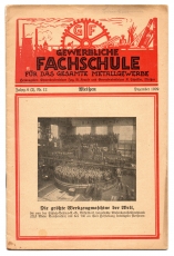 Gewerbliche Fachschule für das gesamte Metallgewerbe.