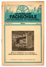 Gewerbliche Fachschule für das gesamte Metallgewerbe.