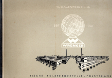 Adolf Wrenger GmbH. Lippische Polstergestell-Fabrik, Lemgo-Lippe.
