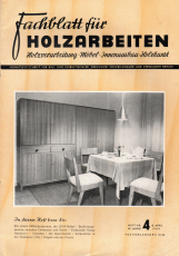 Fachblatt für Holzarbeiten.