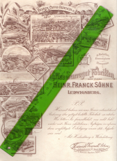 Caffee Surrogat Fabriken der Firma Heinr. Franck Söhne Ludwigsburg.