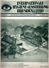 Internationale Hygiene-Ausstellung Dresden Mai/Okt. 1930.