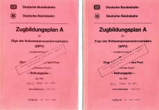 Zugbildungsplan A für Züge des Schienenpersonenfernverkehrs (SPFV).