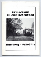 Erinnerung an eine Nebenbahn Bamberg - Scheßlitz.