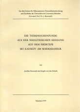 Die Tierknochenfunde aus der neolitischen Siedlung auf dem Fikirtepe bei Kadiköy am Marmarameer.