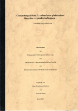 Computergestützte Arealanalysen pleistozäner Säugetiervergesellschaftungen.