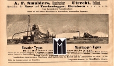 A. F. Smulders, Utrecht, Holland, Specialität für Nass- und Trockenbagger, Elevatoren usw.