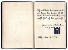 Poesiealbum der N. N. Kleinlein aus Köthen in Anhalt.