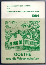 Goethe und die Wissenschaften.