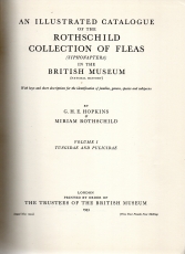 An Illustrated Catalogue of the Rothschild Collection of Fleas (Siphonaptera) in the British Museum (Natural History).